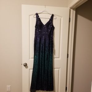 Sequin Evening Gown